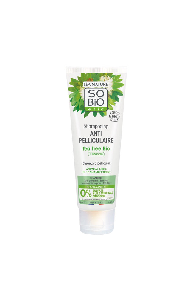Shampoing anti-pelliculaire bio - Tea tree & bisabolol - 200 ml