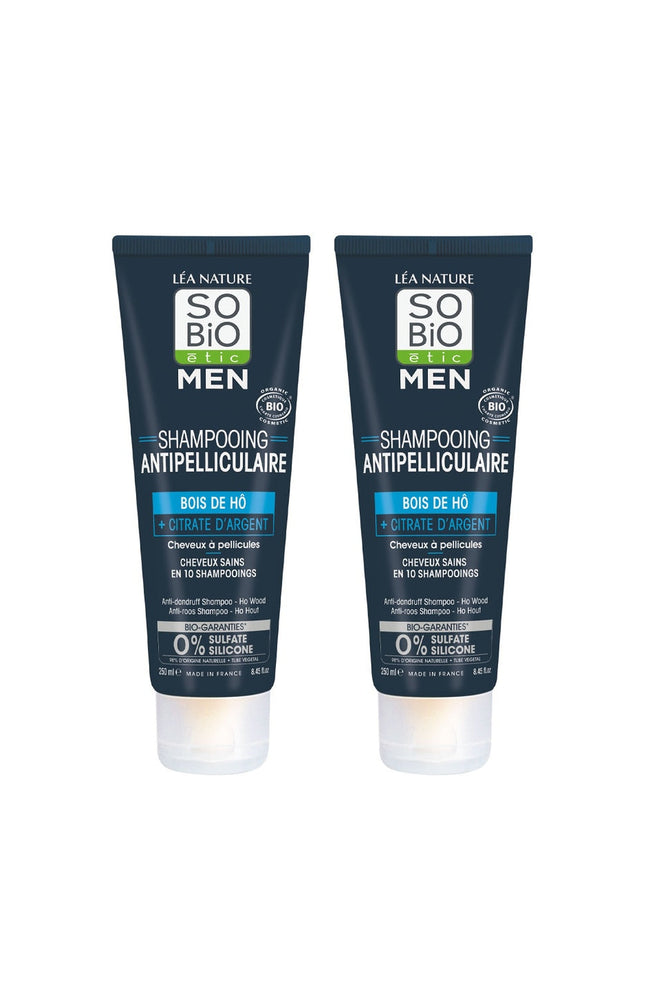 Shampoings anti-pelliculaires bio - Bois de Hô - Homme - 2 x 250 ml