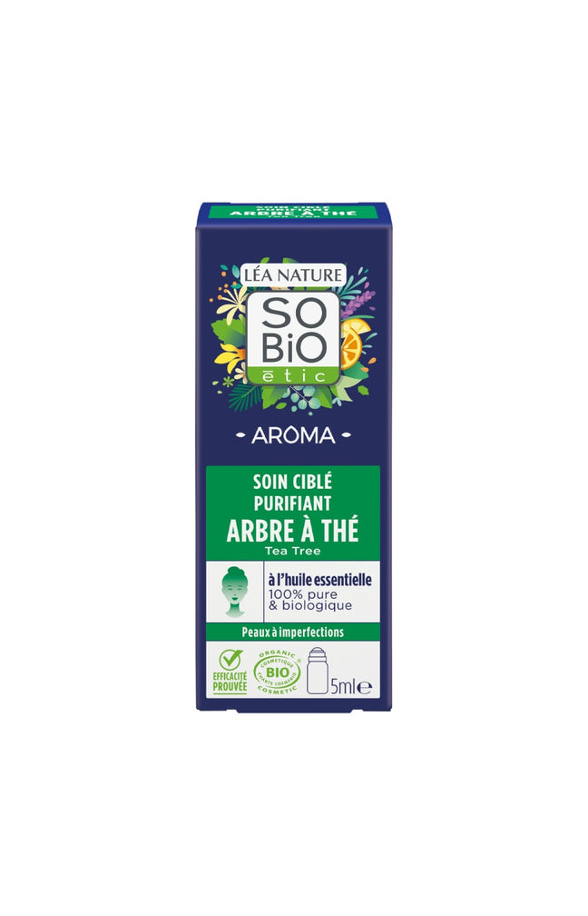 Roll-on SOS anti-imperfections bio - Arbre à thé - 5 ml