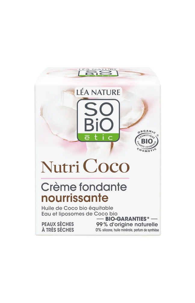 Crème fondante nourrissante - Nutri Coco - Peaux sèches à très sèches