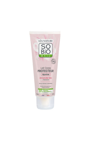 Lait corps protecteur & apaisant bio - Amande - Peaux sèches & sensibles - 200 ml