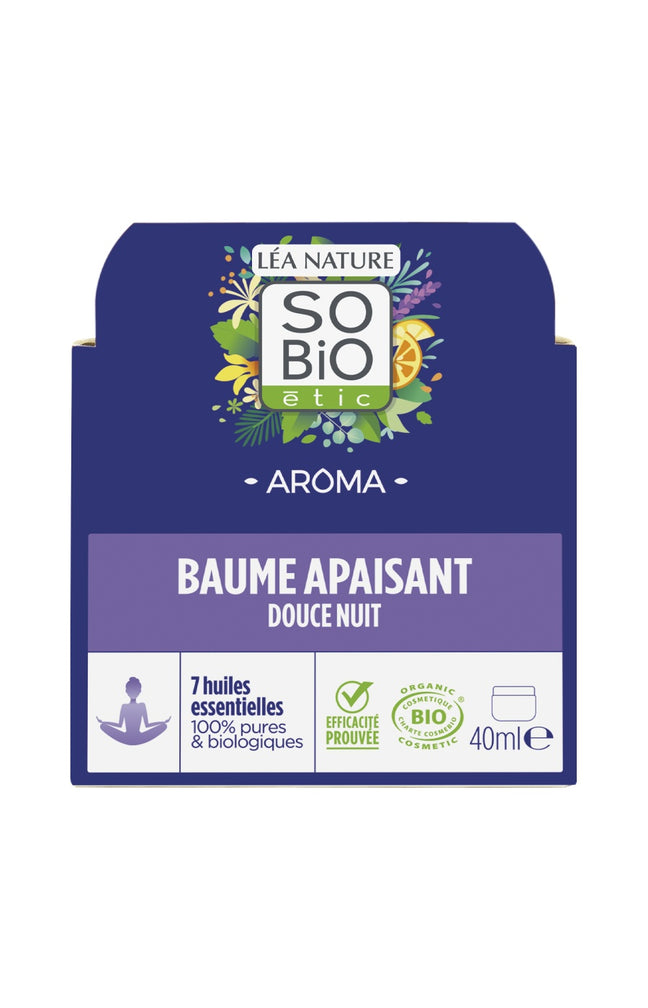 Baume détente sommeil - 7 huiles essentielles bio - 40 ml