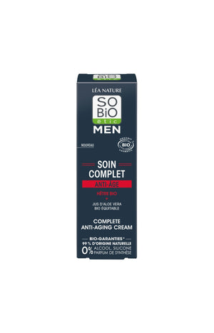 Soin complet anti-âge bio - Hêtre - Visage - Homme