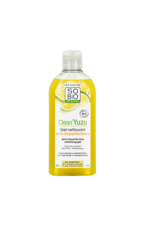 Gel nettoyant anti-imperfections bio - Clean'Yuzu - Peaux grasses à imperfections