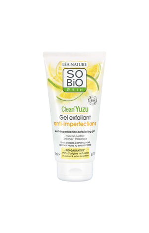 Gel exfoliant anti-imperfections bio - Clean'Yuzu - Peaux grasses à imperfections