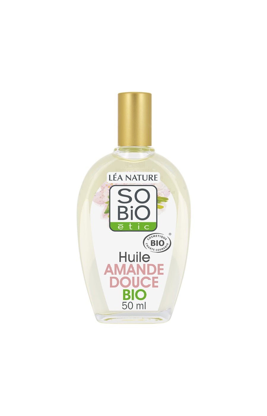 Huile d'amande douce bio - Visage & corps - 50 ml
