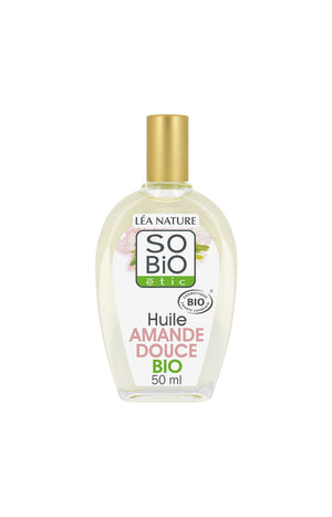 Huile d'amande douce bio - Visage & corps - 50 ml