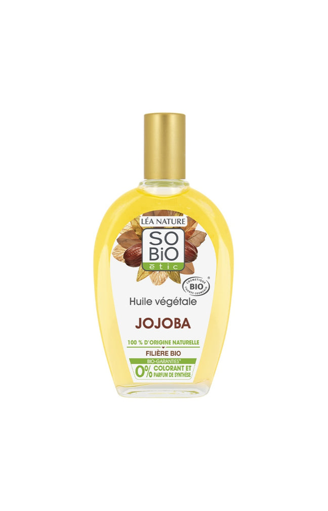 Huile végétale réparatrice bio - Jojoba - Visage & cheveux - 50 ml