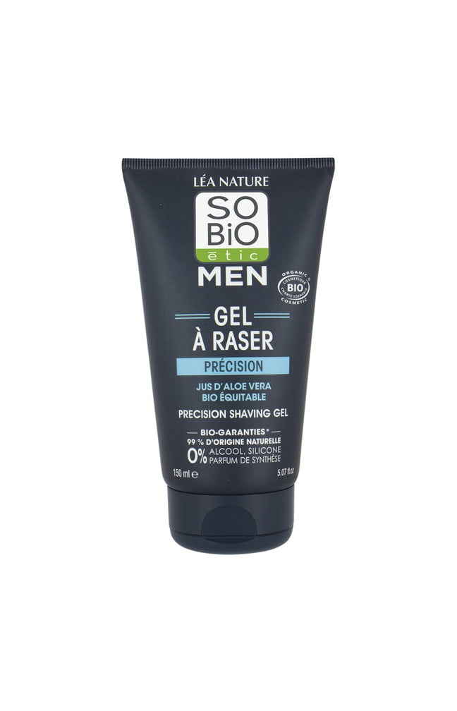 Gel à raser bio - Aloe vera - Homme