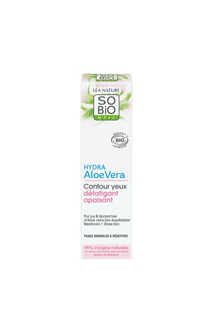 Crème apaisante bio - Aloe vera - Yeux sensibles