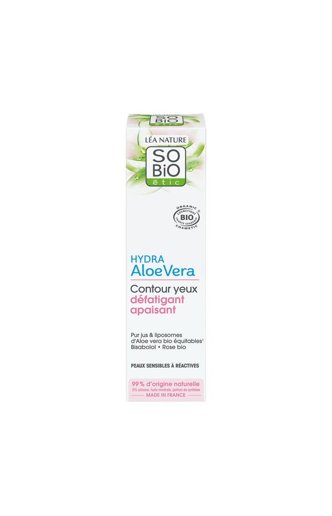 Crème apaisante bio - Aloe vera - Yeux sensibles
