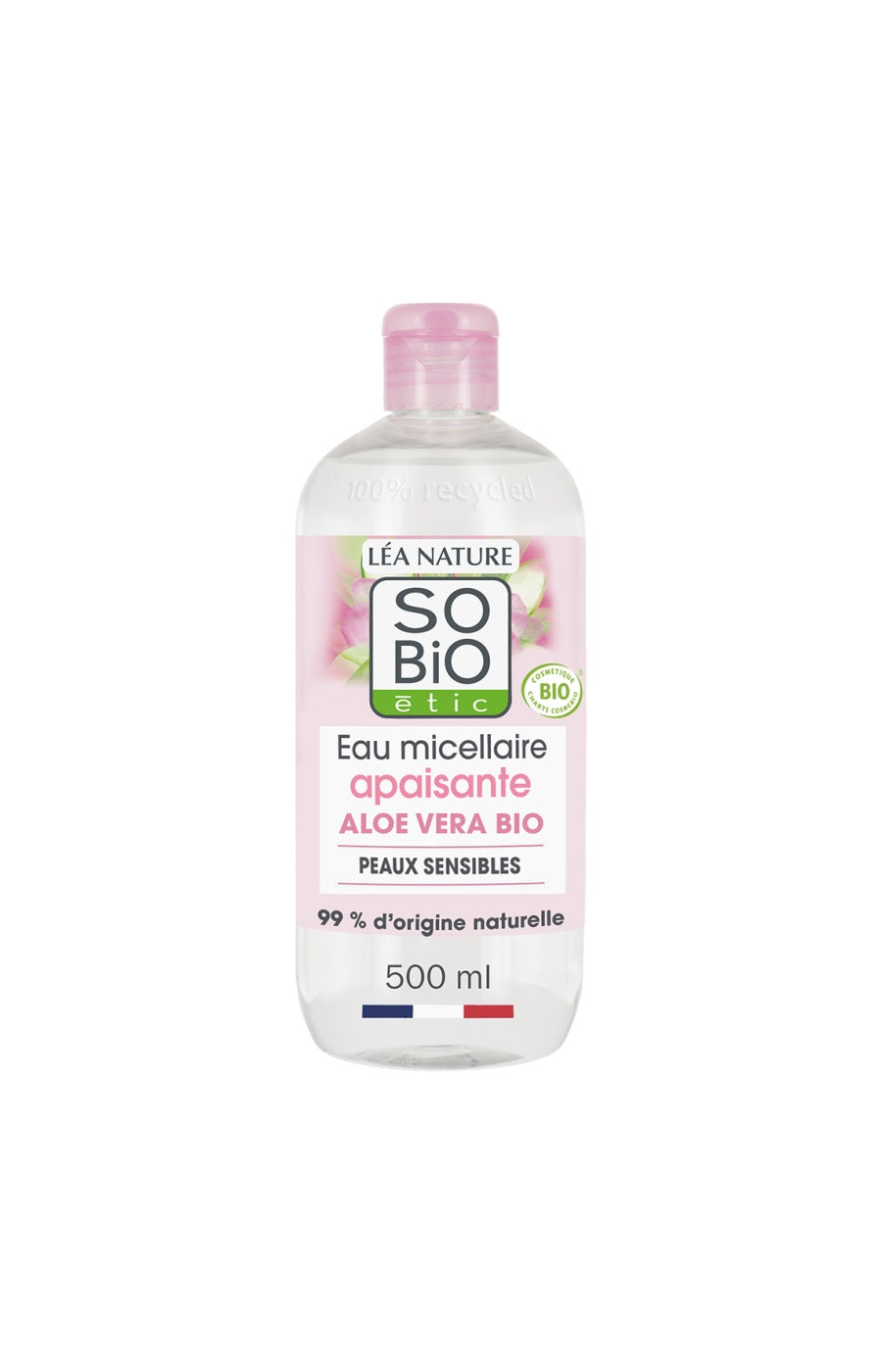 Eau micellaire apaisante bio - Aloe vera - Peaux sensibles & réactives