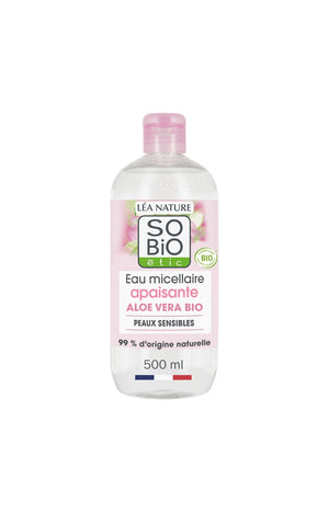 Eau micellaire apaisante bio - Aloe vera - Peaux sensibles & réactives