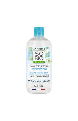Eau micellaire hydratante bio - Aloe vera - Visage