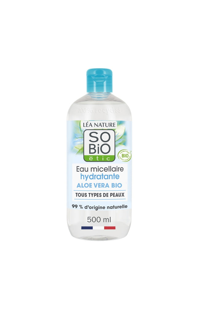 Eau micellaire hydratante bio - Aloe vera - Visage