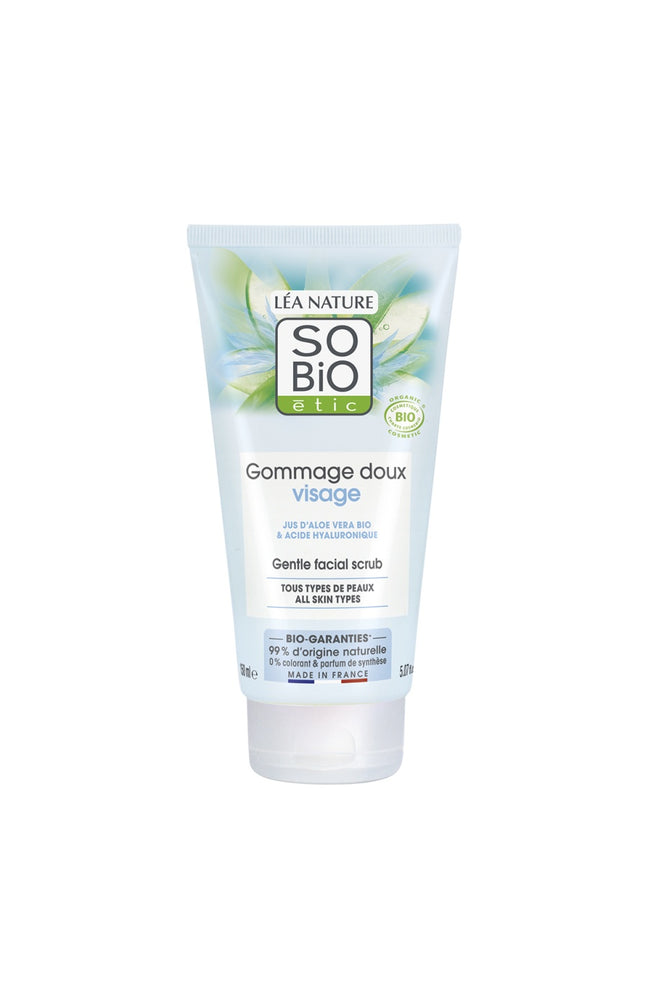 Gommage doux bio - Aloe vera - Visage