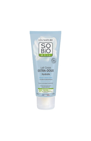 Lait corps extra-doux bio - Hydratation - Aloe vera - 200 ml