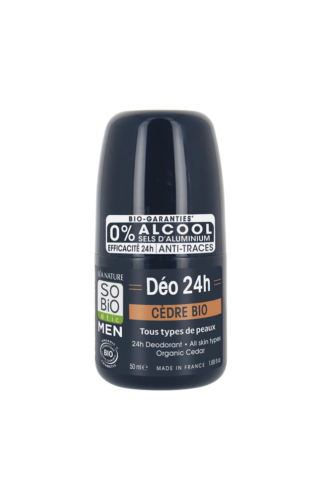 Déodorant bio 24h - Cèdre bio - Homme - 50 ml