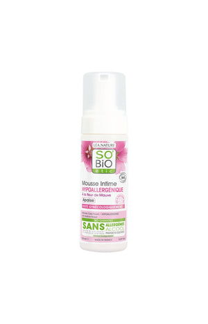 Mousse intime apaisante bio - Fleur de mauve - 150 ml