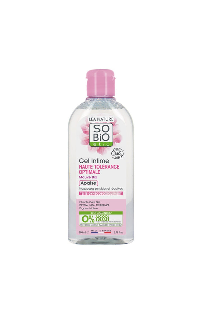 Gel intime apaisant bio - Fleur de mauve - 200 ml