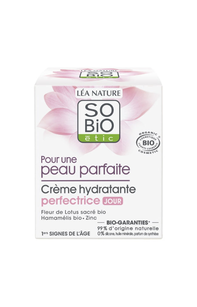 Crème de jour hydratante bio - Fleur de lotus