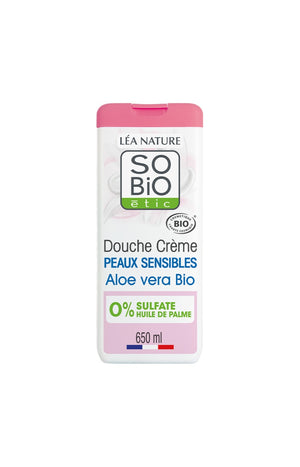 Douche crème bio protectrice - Aloe vera - 650 ml