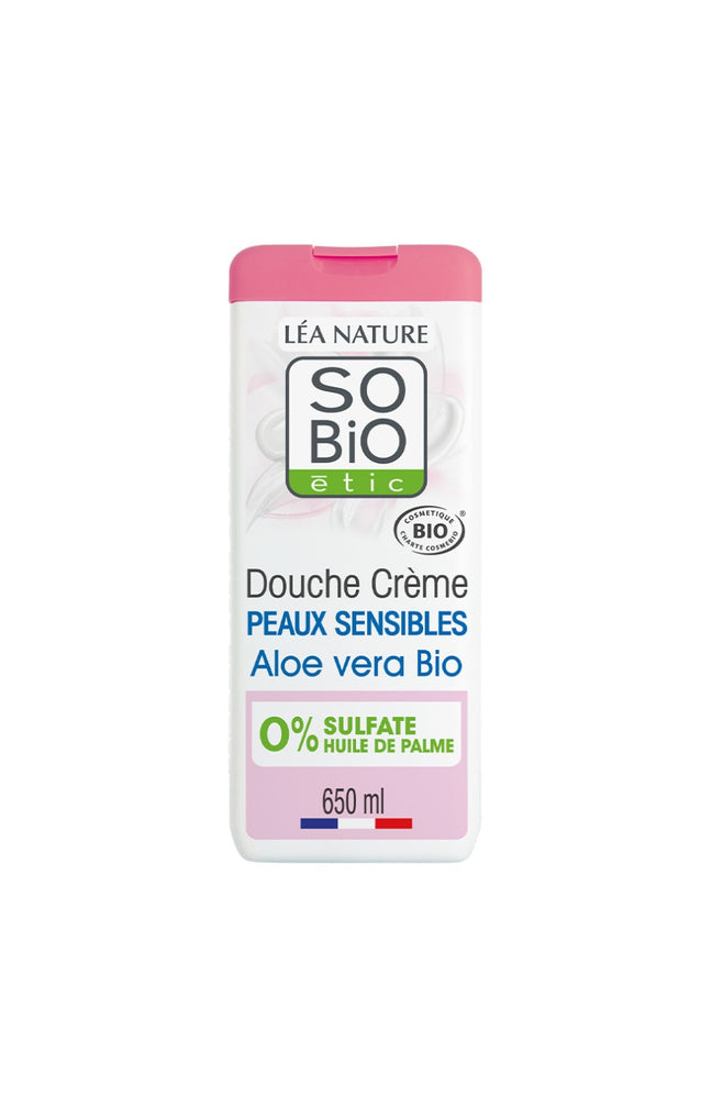 Douche crème bio protectrice - Aloe vera - 650 ml