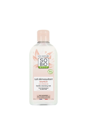 Lait démaquillant soyeux bio - Lait d'ânesse