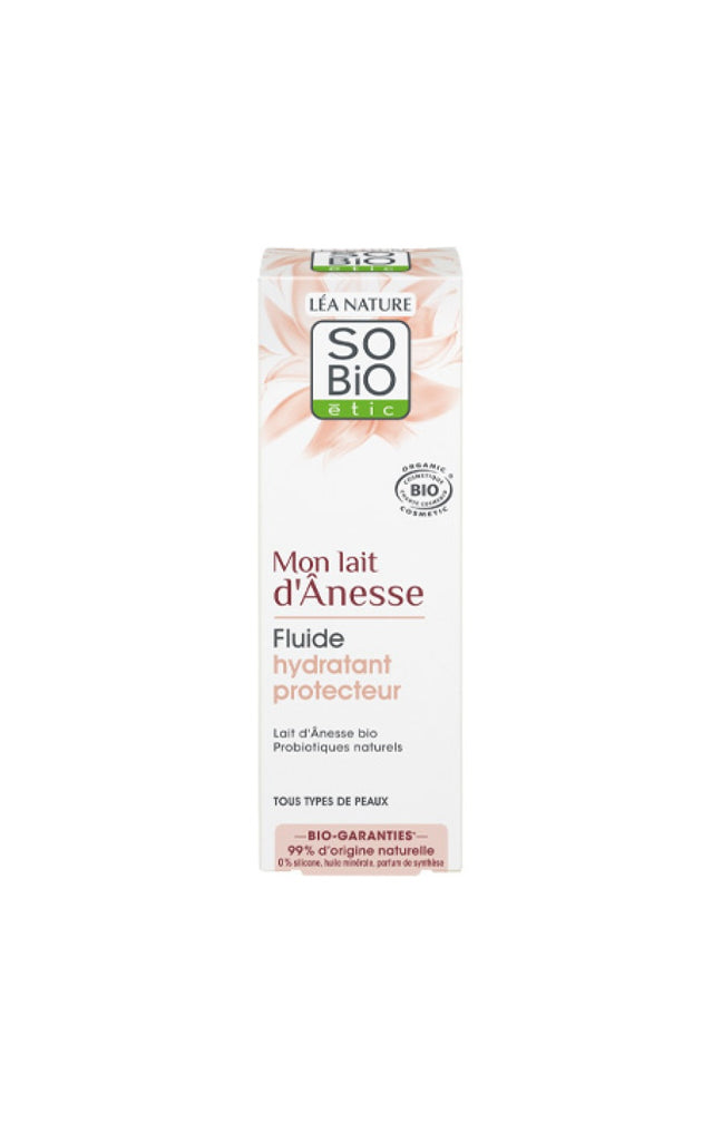 Fluide protecteur jour bio - Lait d'ânesse