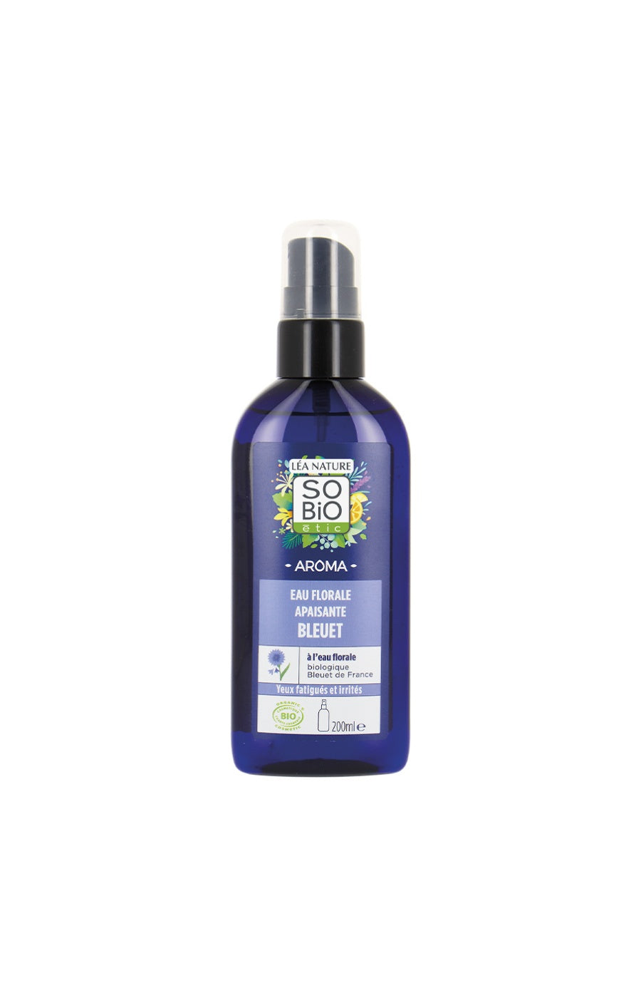 Eau florale de bleuet bio - Yeux fatigués & irrités