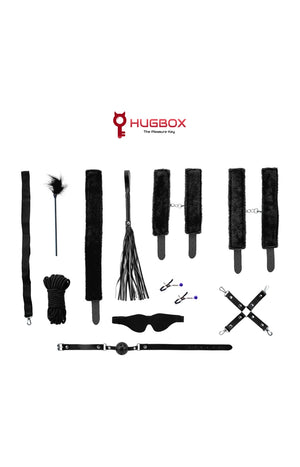 Set SM - 10 pièces - Noir