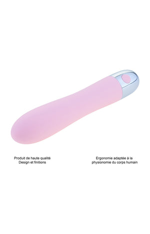 Vibromasseur point G - 10 programmes - Rose