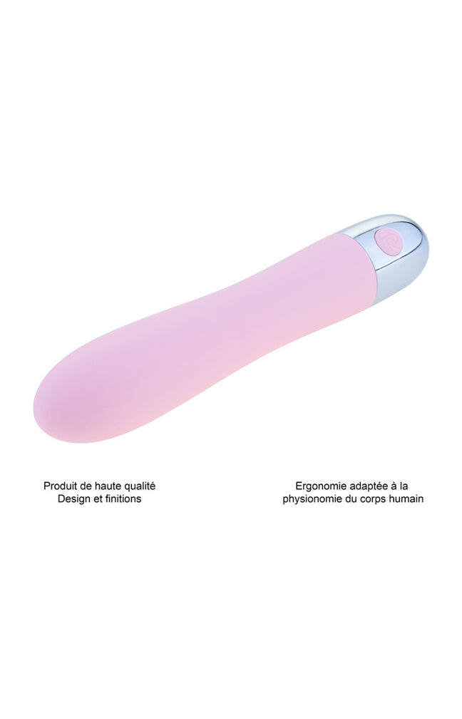 Vibromasseur point G - 10 programmes - Rose