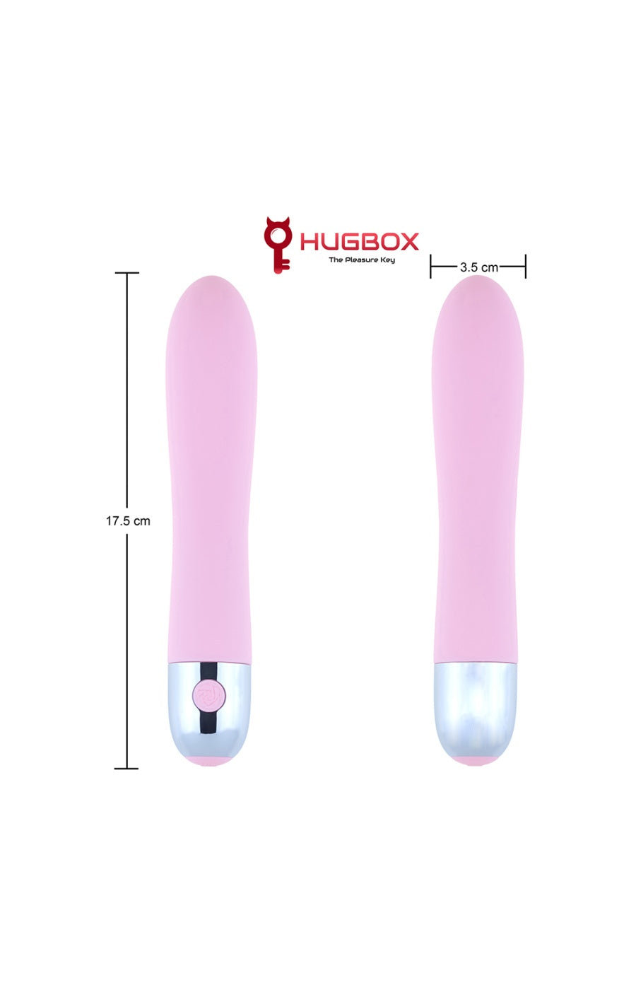 Vibromasseur point G - 10 programmes - Rose