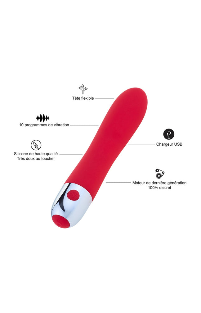 Vibromasseur point G - 10 programmes