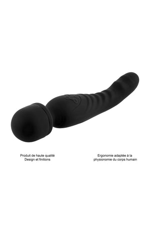 Vibromasseur chauffant point G - 60 programmes - Noir