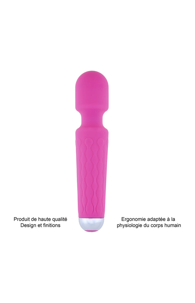 Vibromasseur - Rose - 20 programmes