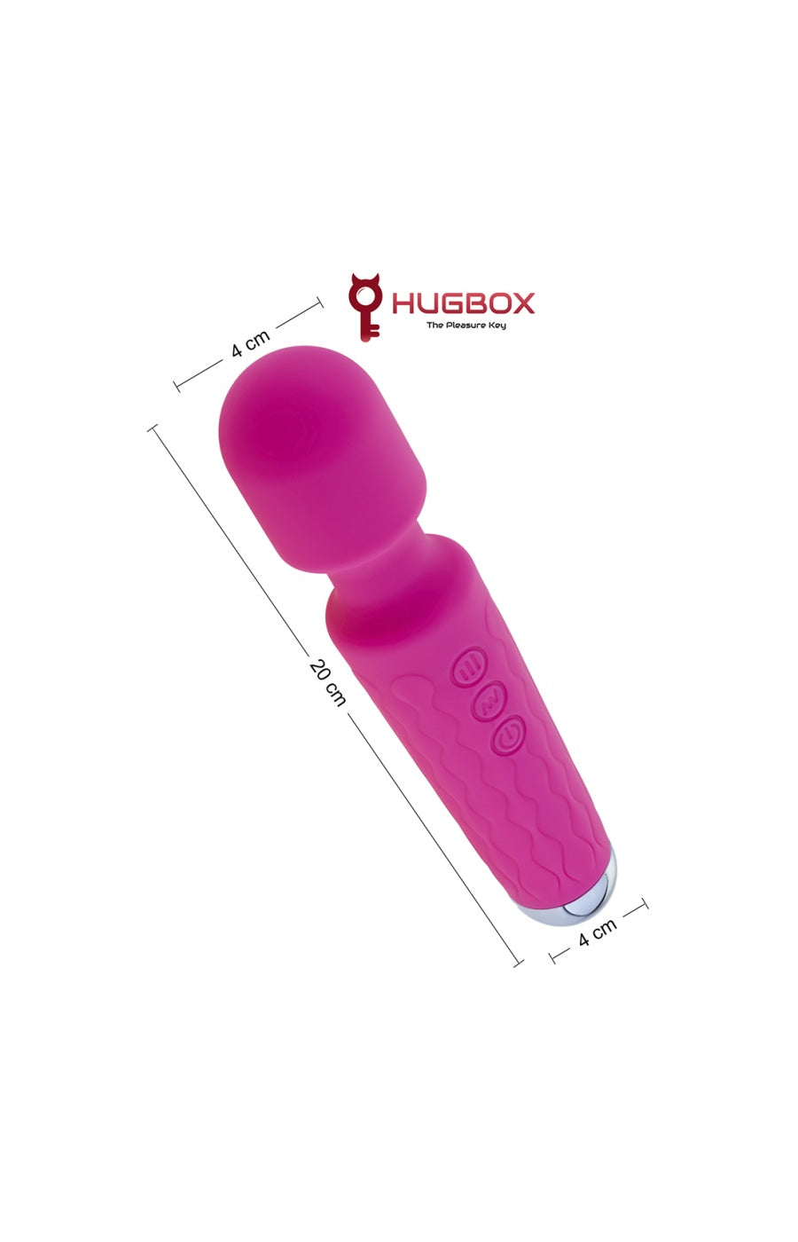 Vibromasseur - Rose - 20 programmes