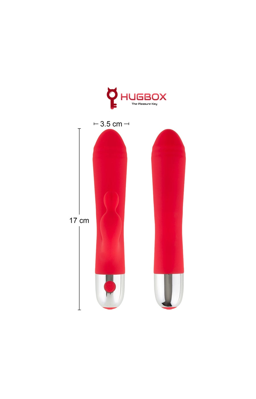 Vibromasseur rabbit - Rouge - 10 programmes