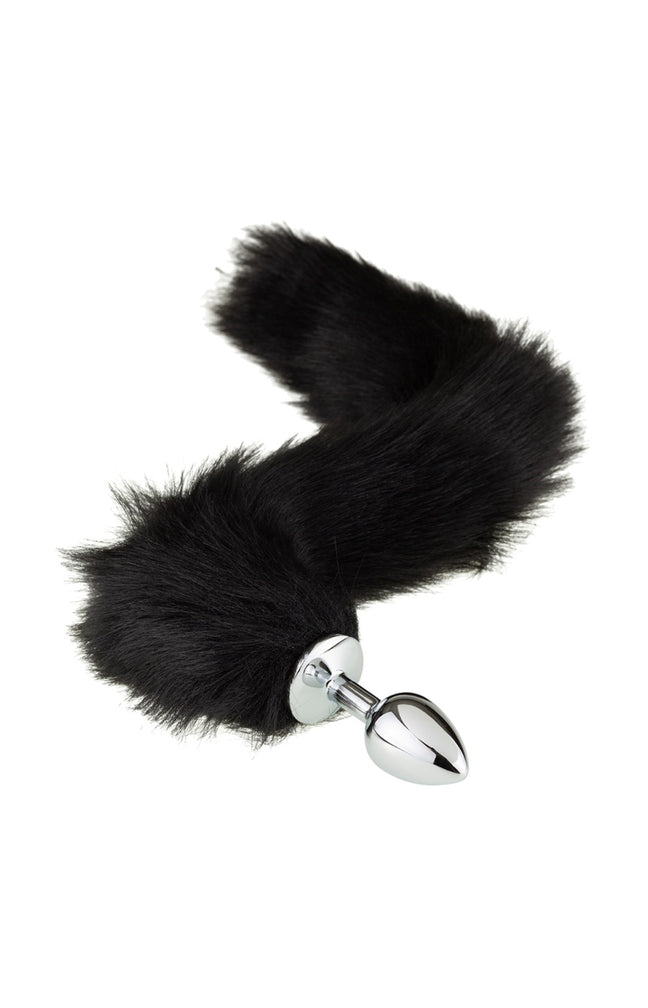 Plug anal queue de renard - Noir