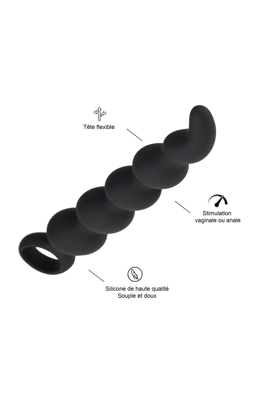 Plug anal & stimulateur vaginal