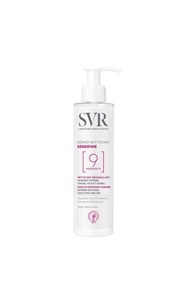Gel nettoyant & démaquillant - Sensifine - Peaux réactives & intolérantes