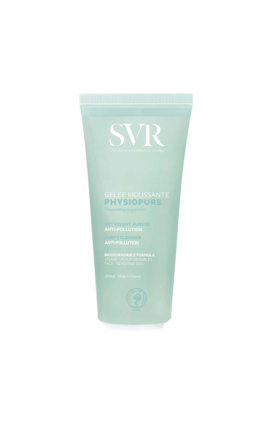 Gelée moussante nettoyante - Physiopure - Peaux sensibles - 200 ml