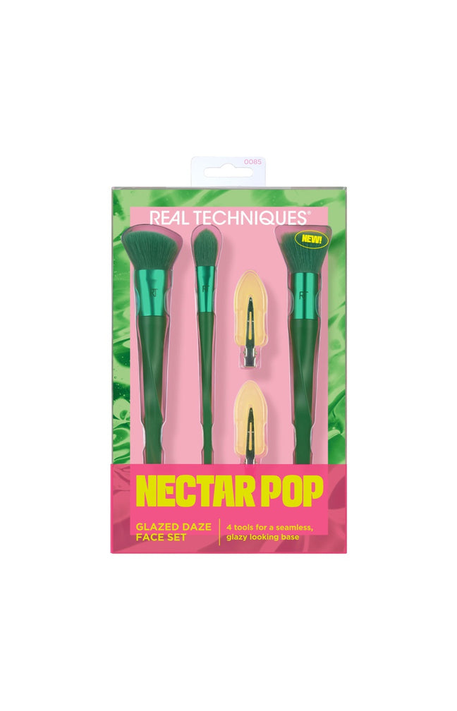 Set de 3 pinceaux et pinces cheveux - Glazed Days - Visage