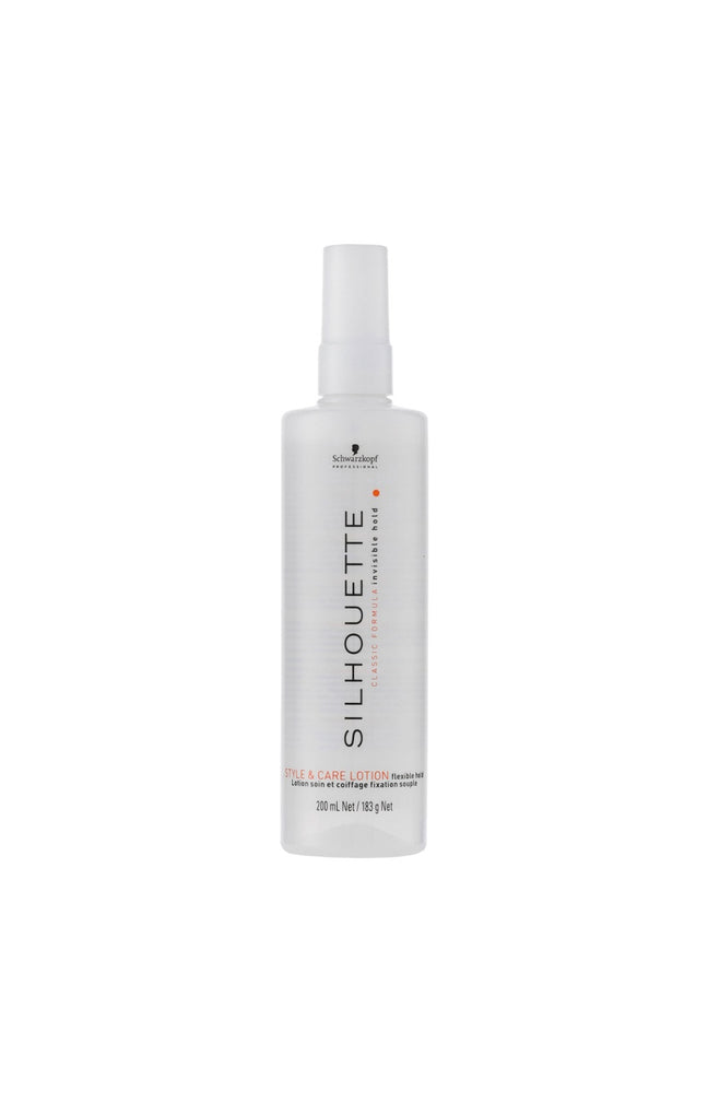 Lotion soin & coiffage fixation souple - Silhouette - 200 ml