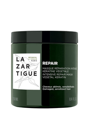 Masque réparateur - Kératine végétale - Cheveux abîmés & sensibilisés - 250 ml