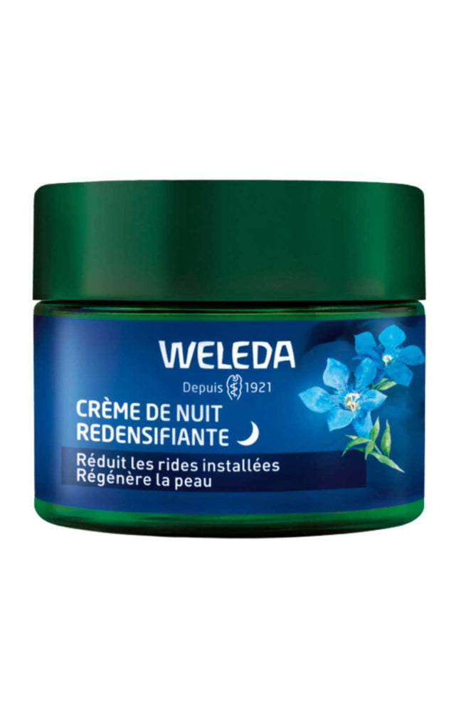 Crème de nuit redensifiante - Gentiane bleue & edelweiss - Peaux matures