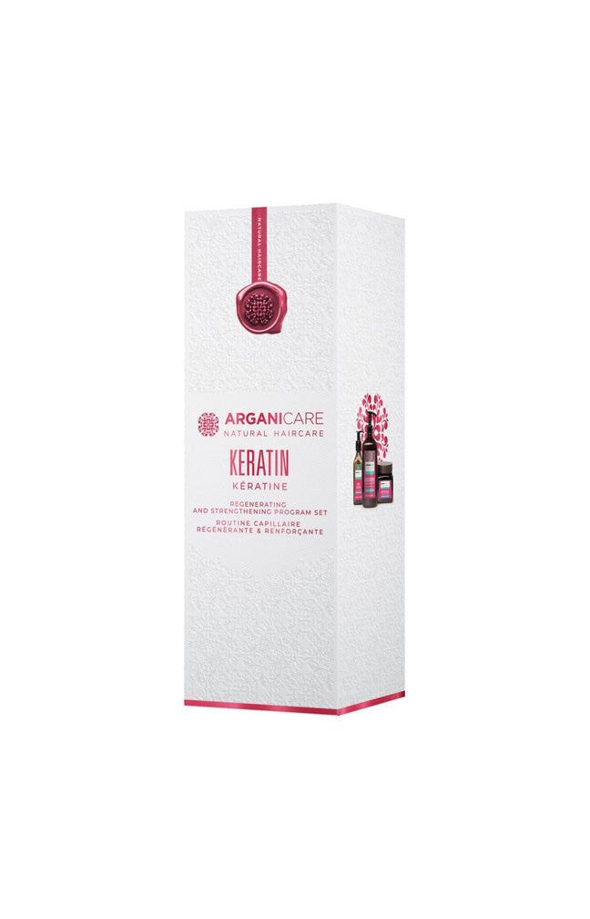 Coffret réparateur & fortifiant - Kératine - Tous types de cheveux - 3 produits