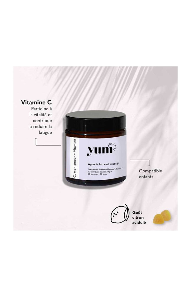 Gummies force & vitalité - Vitamine C, mon amour - Citron - 1 mois