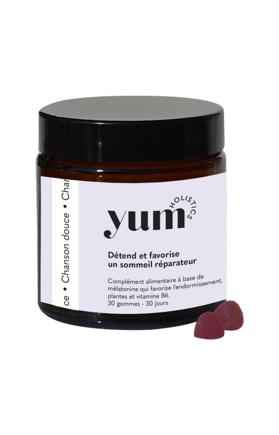 Gummies détente - Chanson douce - Cassis - 3 mois